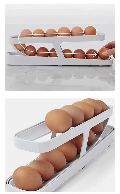 Egg Rolling Storage Rack