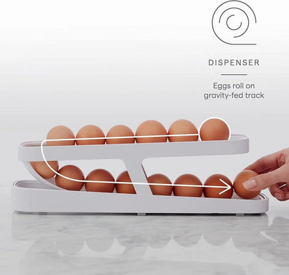 Egg Rolling Storage Rack