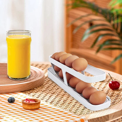 Egg Rolling Storage Rack