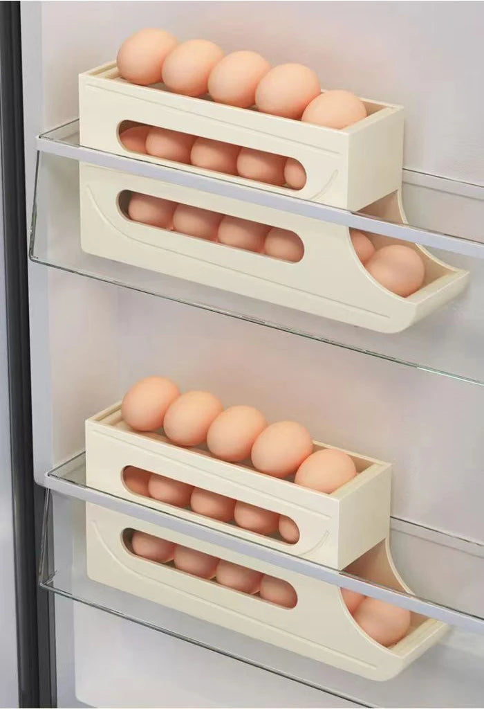 Automatic Scrolling Egg Rack Holder